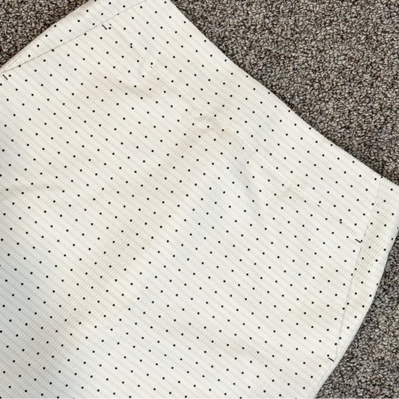 Ann Taylor Chic Cream Polka Dot Mini Skirt - Picture 4 of 6
